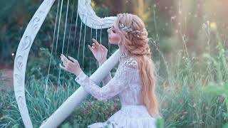 Relaxing Ambience 😌 Beautiful Harp Music to Relax 😌 Calm Harp Instrumental [upl. by Erdrich854]