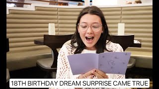 SURPRISING ISABELLE WITH HER BIGGEST 18TH BIRTHDAY WISH 😱 EMOTIONAL REACTION [upl. by Hbaruas468]