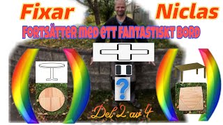 Bygger fantastiskt bord  Del 2 av 4 [upl. by Adnalra]