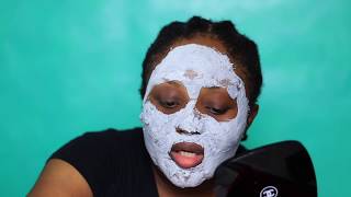 Nigerian tries KOREAN skincare  Exfoliate with wine [upl. by Ainolloppa842]