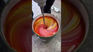 Latex paint color matching！colors art colormixing palette colorart satisfying painting fry [upl. by Lorelie501]