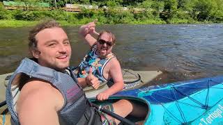 Deerfield River Kayaking Florida to Charlemont Massachusetts [upl. by Demaggio]