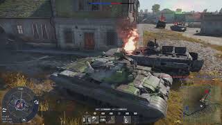 T55AM1 gameplay war thunder [upl. by Ahsatsan]