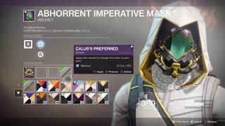 Destiny 2  Hunter Full Armor Escalation Protocol  Abhorrent Imperative Set [upl. by Peednas347]