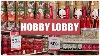 Hobby Lobby New Christmas Arrivals 2024  Shop With Me [upl. by Anytsirhc]