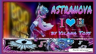 ОБЗОР на куклу Monster HIgh ASTRANOVA quotBoo York Boo Yorkquot [upl. by Adieno500]