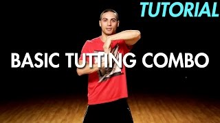 How to do a Basic Tutting Combo Dance Moves Tutorial  Mihran Kirakosian [upl. by Adiana573]