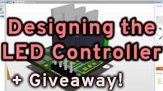 PCB Design Designing the RGB LED Strip Controller  GIVEAWAY [upl. by Estrella822]