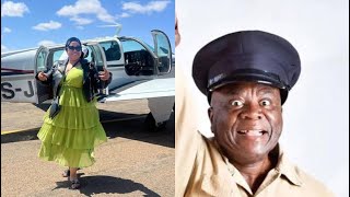 Winnie Mashaba Arrives in a Private Plane to Pay Tribute to Late Solly Moholo‼️ [upl. by Stodder]