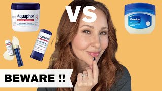 Aquaphor VS Vaseline 30 Yr PRO Makeup Artist Tested [upl. by Adigun403]