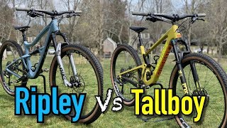 2020 Ibis Ripley VS 2020 Santa Cruz Tallboy  Who will be crowned King of the Short Travel 29er [upl. by Stroup]