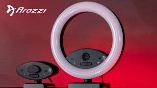 Arozzi Occhio amp Occhio Ring Light Webcam [upl. by Desberg665]