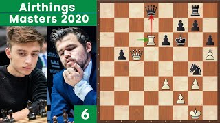 Scacco Matto  Dubov vs Carlsen  Airthings Masters 2020 [upl. by Goldberg531]