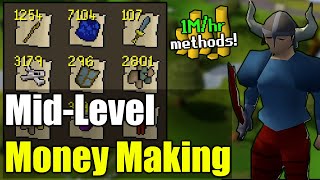 BEST PvM Money Making Methods for MidLevel Players  OSRS MidGame Money Making [upl. by Reh]