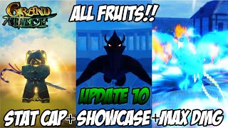 GPO ALL FRUIT STAT CAPMAX DAMAGESHOWCASED UPD 10 2024 [upl. by Decato]