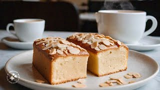 Air Fryer Almond Cake with Condensed Milk Easy amp Delicious [upl. by Antonius]