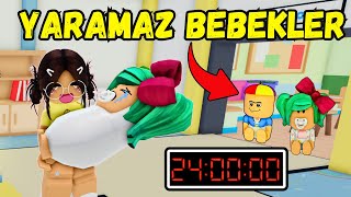 YARAMAZ BEBEKLERE BAKIYORUM BÖLÜM 1💥AYŞEM ECE ARI💥ARIGİLLER🐝ROBLOX TWILIGHT DAYCARE [upl. by Ewolram751]