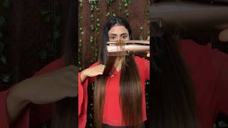 Omg 😱 I tried viral Split end trimmer NO MORE SPLIT ENDS🙅‍♀️ ytshorts viral shorts [upl. by Ahsekyt]