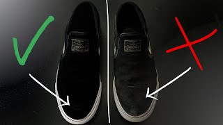 🧼 Como LIMPIAR zapatillas de GAMUZA NEGRA [upl. by Robinette]