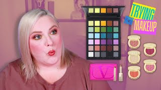 Trying New Makeup  Blend Bunny Cosmetics Tarte amp Valentino oh my [upl. by Pufahl]