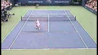 Djokovic Monfils US Open 2005 [upl. by Eceerehs740]