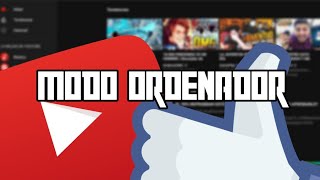 COMO poner YouTube en MODO ORDENADOR en ANDROID 2020 FUNCIONA 😱 [upl. by Nilhtac]