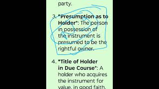 L3 negotiable instruments characteristics negotiable instruments act 1881 [upl. by Adleme]