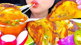 Asmr Mukbang  Birria Tacos Dipped in Consommé Sauce  Eating Sounds  ASMR Phan [upl. by Sral11]