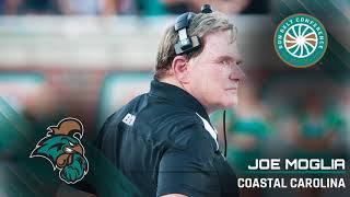 Coastal Carolina Head Coach Joe Moglia 9318 [upl. by Lezti540]