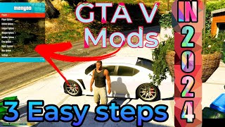 HOW TO INSTALL GTA V MODS FOR FREE IN 2024 [upl. by Burny]