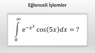 Çok Güzel Bir İntegral Alma Tekniği  Feynman Tekniği [upl. by Evelyn]