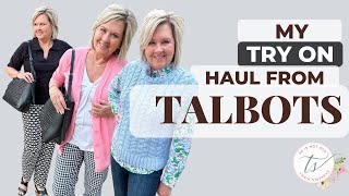 My Talbots Red Door Sale TryOn Haul For 2023 [upl. by Omrellug]