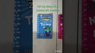 all my diary of a minecraft zombie books [upl. by Maurizio]