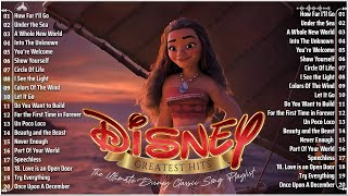 Classic Disney Songs 🌊 30 Disney Soundtracks to Make Your Day AMAZING 🎬 Moana II [upl. by Eilerua676]