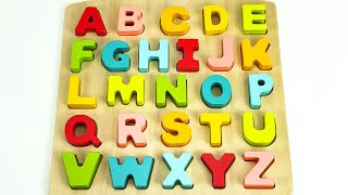 ABC Puzzle  Help Me Find Alphabet Letters [upl. by Neimad791]