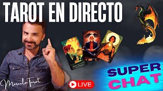 TAROT ONLINE LECTURA DE CARTAS DE TAROT RESPUESTAS CLARAS SUPERCHAT Y CONSEJOS AL TAROT [upl. by Lawley]