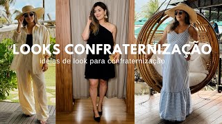 IDEIAS LOOKS PARA CONFRATERNIZAÇÃO  LOOK CONFRATERNIZAÇÃO 2024 [upl. by Ycul]