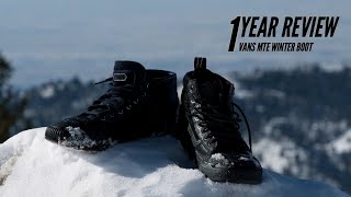 Winter Boot Comparison and 1 Year Review Vans MTE2 VS MTE1 Destruct Mid [upl. by Meurer]