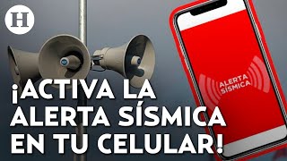 ¿La alerta sísmica no sonó en tu celular Te damos el paso a paso para activar las notificaciones [upl. by Haywood]