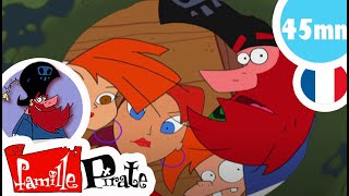 Nouvelle compilation La Famille Pirate Officiel  🔥 Dessin Animé pour enfant [upl. by Fia434]