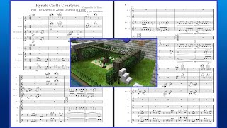 Hyrule Castle Courtyard  The Legend of Zelda Ocarina of Time [upl. by Mohun]