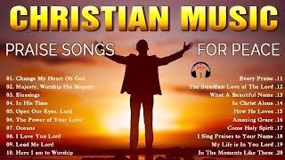 Morning Christian Worship Songs 2023 With Lyrics Playlist 🙏 Greatest Worship Christian Music Ever [upl. by Sirromed]