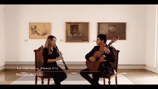 La vida breve Danza nº1 de Manuel de Falla Dúo Tosca Clarinete y guitarra [upl. by Gaul750]