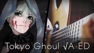 Tokyo Ghoul √A ED Acoustic Guitar  Kisetsu wa Tsugitsugi Shindeiku【Tabs】 [upl. by Bevash789]