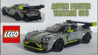 Lego Speed champions 76910 AstonMartin Vantage GT3 [upl. by Grove843]