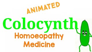 Colocynthis  Colocynth Homeopathy Medicine  Allens Keynotes Animated Series  Materia Medica [upl. by Aehtela993]