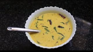 Pulisserry  Kachiya Moru Curry Video Recipe [upl. by Airotal]