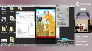 Use Visual Studio to Build Cordova Apps  PhoneGap Day US 2014 [upl. by Vanden]