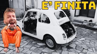 EP 6 FIAT 500 epoca Continuo con le saldature RESTAURO CASALINGO fai da te [upl. by Rogerio]