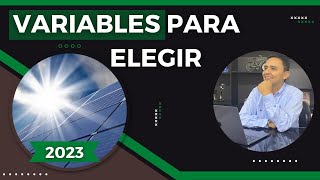 ¿Cómo elegir el un panel solar fotovoltaico en este 2023 [upl. by Ezirtaeb]